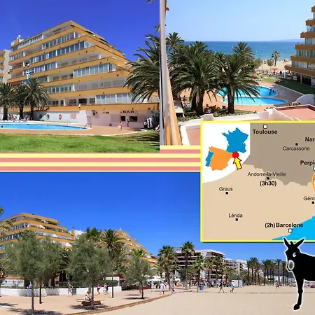 5 Pers Rosas,roses, Espagne- Piscine *